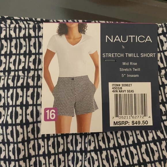 Nautica Women Stretch Twill Short - Picture 7 of 8